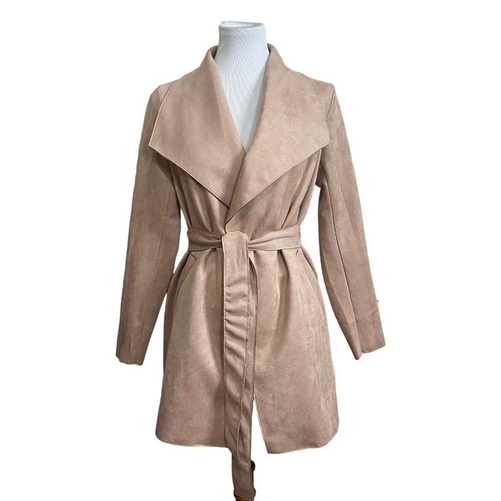 Haute Monde Tan Trench Coat